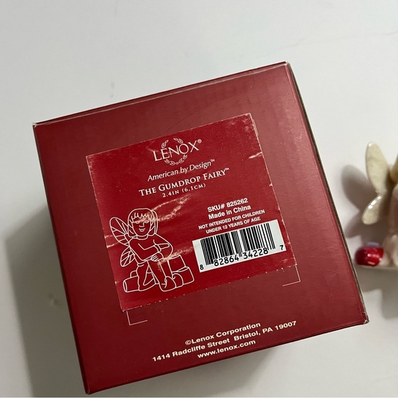 Lenox • Ceramic The Gumdrop Fairy Figurine - Picture 4 of 5